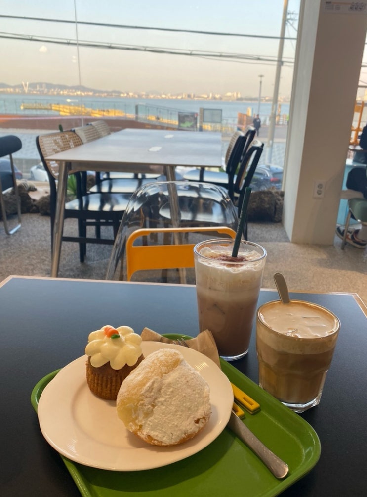  오이도 오션뷰와 디저트 카페 커푸(coffuu) 내돈내산