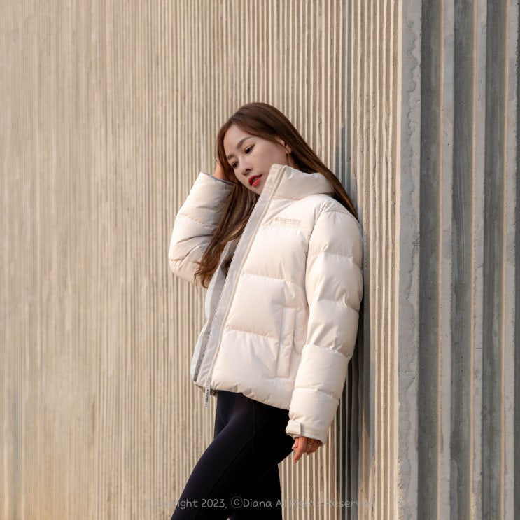 겨울 데일리룩 여자 구스패딩 디스커버리 레스터G 구스다운 숏패딩 겨울 데일리룩 여자 구스패딩 디스커버리 레스터G 구스다운 숏패딩