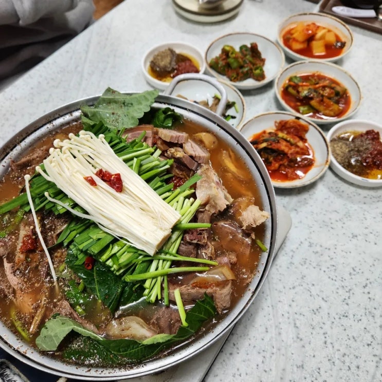  인천 논현동 맛집 인천 보양식 흑염소전골 흑염소탕 김혜진흑염소삼계탕
