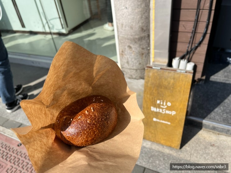  바삭한(!) 베이글과 푸딩과 구움과자가 있는 삼송역 빵집, 키오 과자점(웨이팅)