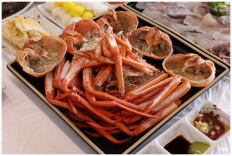  강릉 근처 맛집 신선한 대게가 대박이었던 경포대 김군박군횟집
