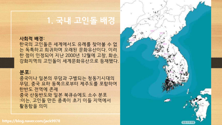  고인돌에 대해 알아보자