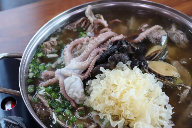  [대구 팔공산 맛집] 해물능이오리백숙 봉명참숯가든