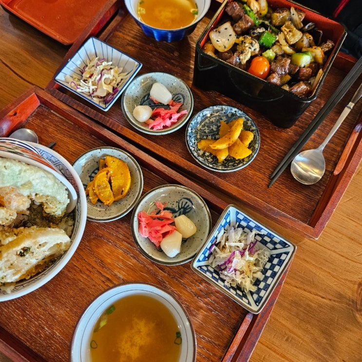 동탄호수맛집 쇼쿠지 동탄호수공원점 동탄텐동맛집 동탄호수공원점심맛집