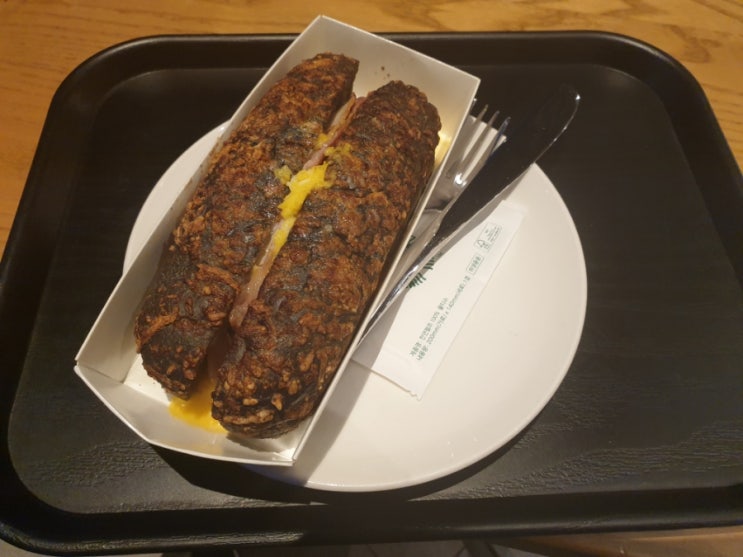 스타벅스 샌드위치 추천 『블랙 갈릭 에그 샌드위치』 내돈내산 솔직후기 스타벅스 샌드위치 추천 『블랙 갈릭 에그 샌드위치』 내돈내산 솔직후기