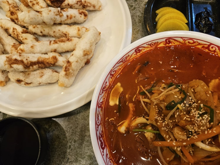경북 문경 맛집, 최고의 짬뽕 그리고 신기한 탕수육 &lt;함지박반점&gt;