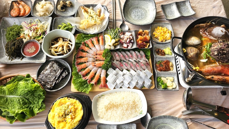  제주도특산물로 차려진 푸짐한 한상, 성산일출봉맛집 5%할인쿠폰