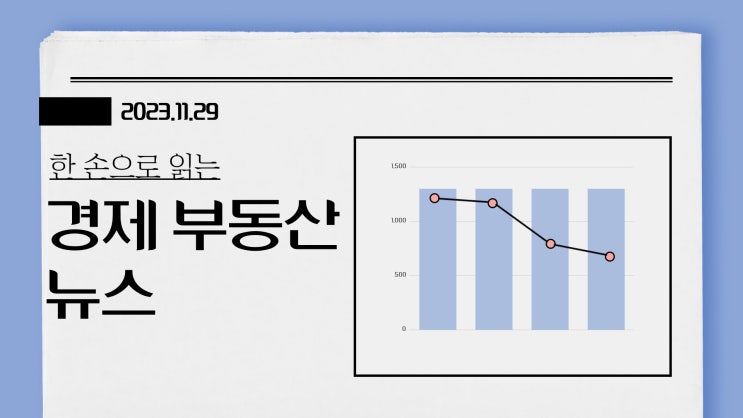  [2023.11.29]경제 부동산 뉴스