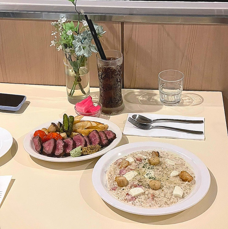  귀산맛집 마창대교 뷰 귀산양식 : 굿웨더