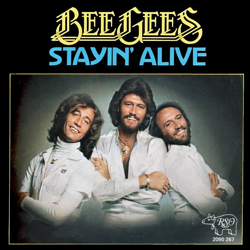 오늘의 크리에이티브 잉글리시 ‘Stayin' Alive’ By Bee Gees