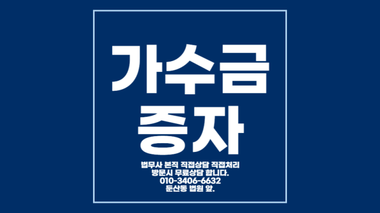  세종시 대전 가수금증자 법인등기 법무사 출자전환
