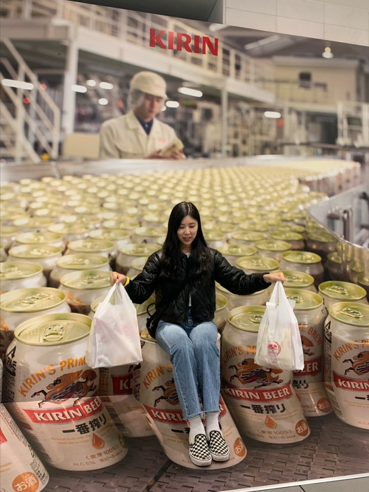 일본 나고야 기린 맥주 공장 투어 가는 방법, 행복한 5잔 시음 후기 