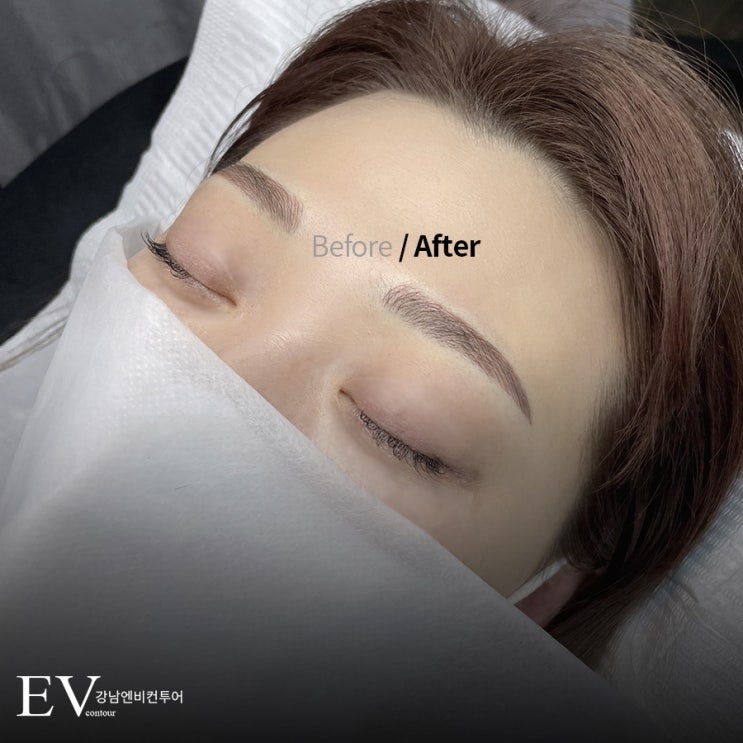  눈썹문신후 변색의 이유와 염색