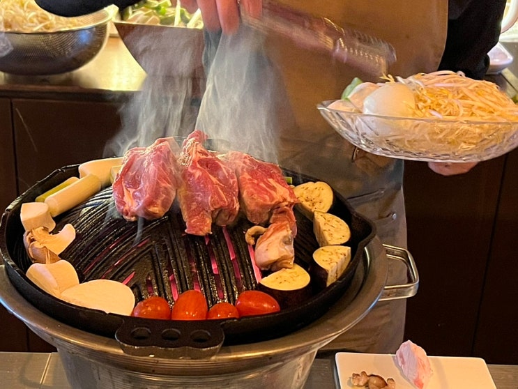  구디역 맛집  구워주는 프리미엄 고기집 의영이네 양갈비