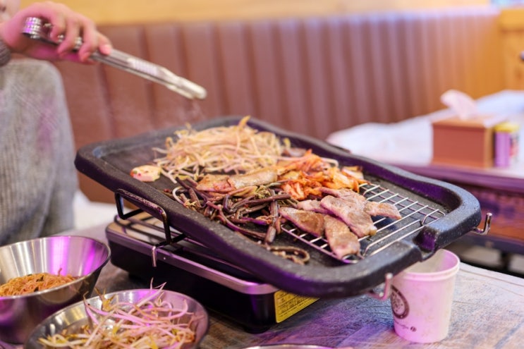  [동백 맛집] 급냉한 신선 국내산 암퇘지만 취급하는 구이 맛집, <동백애밤 에그와>