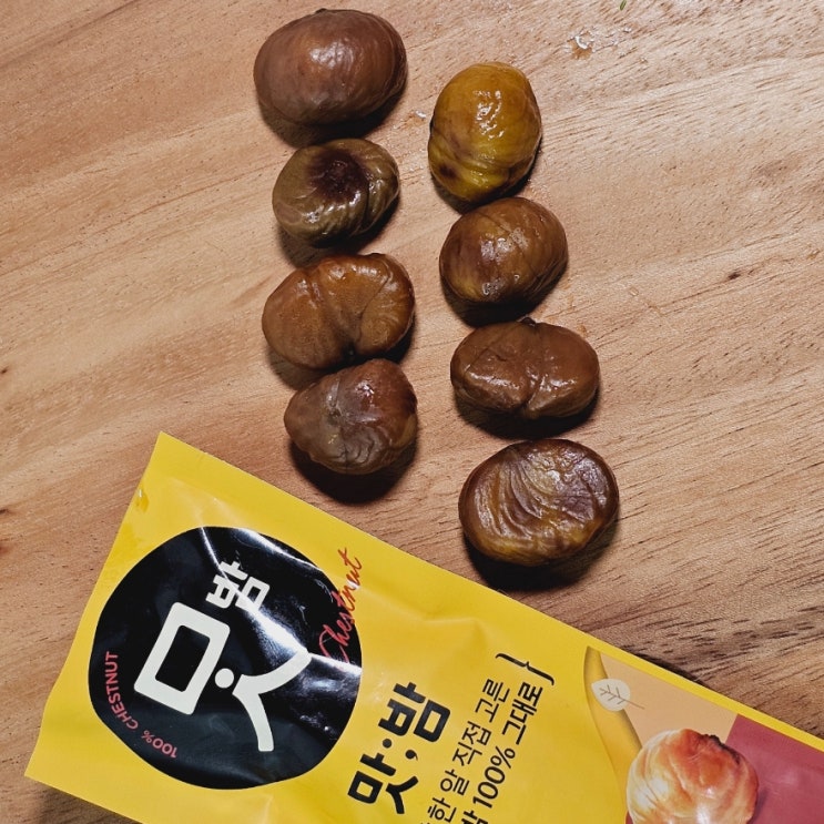  CJ 맛밤 맛 칼로리 영양성분 편의점 가격 리뷰