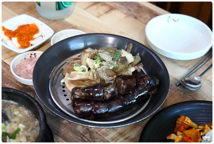  단양 구경시장 맛집  최고였던 달동네마늘순대