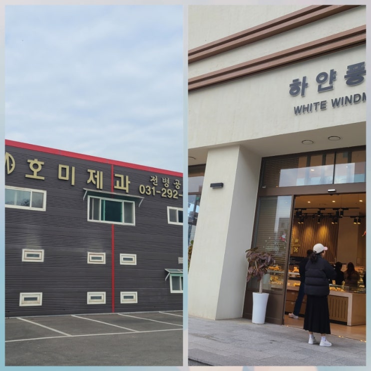  [특별한날] 준비하며 방문한 호미제과와 하얀풍차 본점