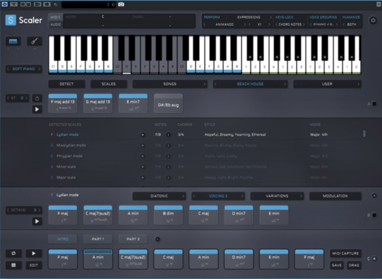  아무거나 눌러도 언제나 완벽한 연주! Scaler 2: Keys-Lock
