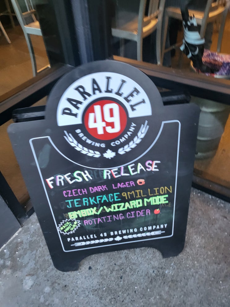 밴쿠버 브루어리 투어 Parallel 49 Brewing co.
