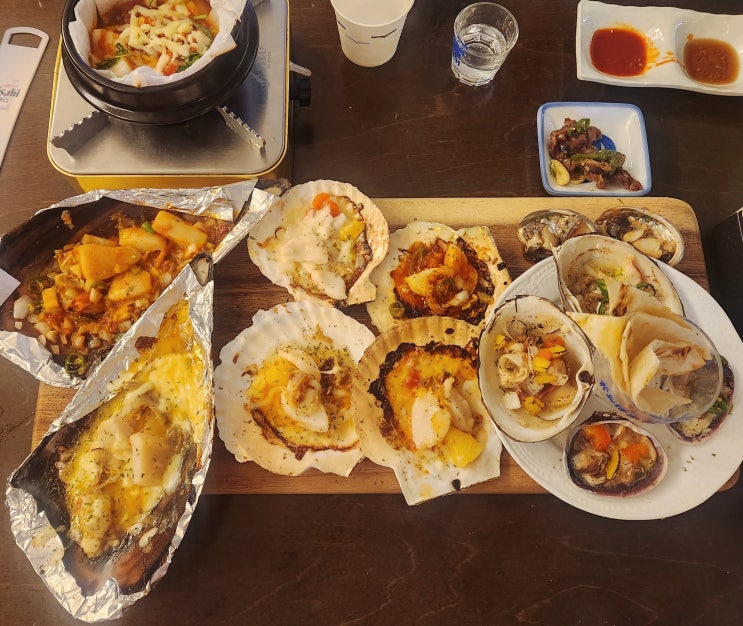 광안리조개구이맛집 삼바리리저브 광안점 구워져 나오는 조개구이 & 석화찜 해물라면 메뉴 추천 광안리조개구이맛집 삼바리리저브 광안점 구워져 나오는 조개구이 & 석화찜 해물라면 메뉴 추천