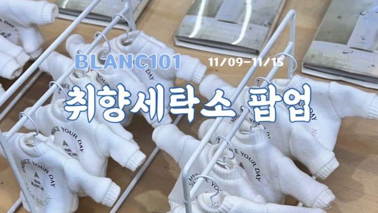  [때놓친 팝업특집 #2. 취향세탁소]
