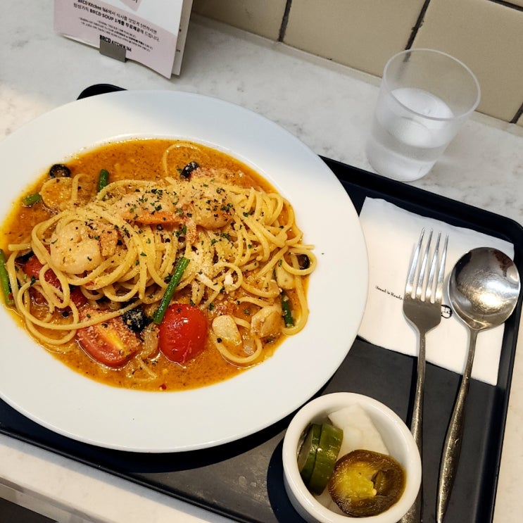 방배동 내방역맛집 혼밥하기 좋은 BRCD키친166 파스타 점메추