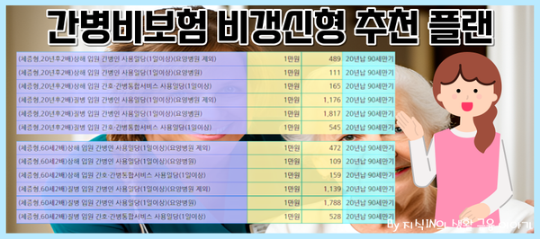 가성비 좋은 요양보험 비교를 추천해 드립니다. 3