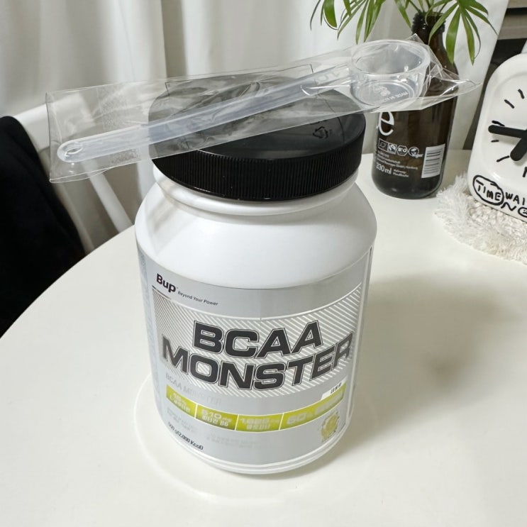  헬스 에너지충전 아미노산 보충용 비씨에이에이 BCAA몬스터 레몬맛 구매 리뷰.
