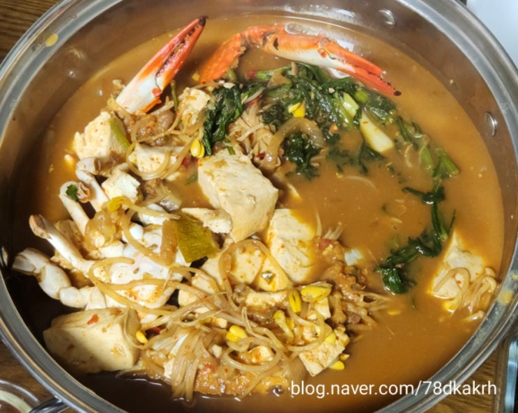  제철 꽃게탕 맛있게 끓여먹기~