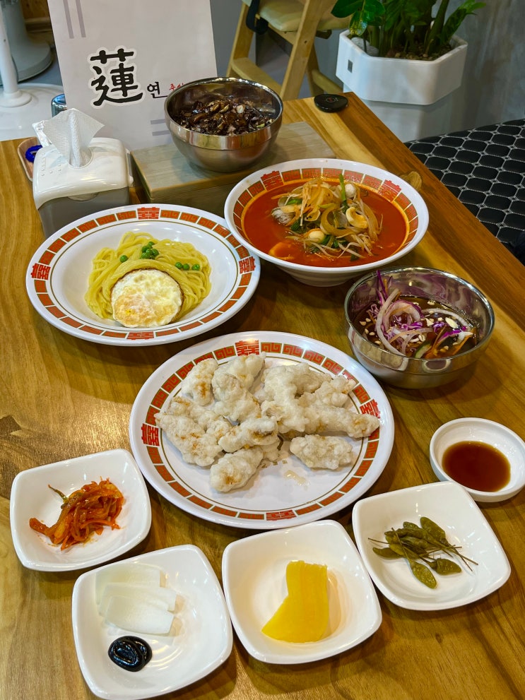 운암동 맛집 중식당 연 짜장면 굴짬뽕 가성비