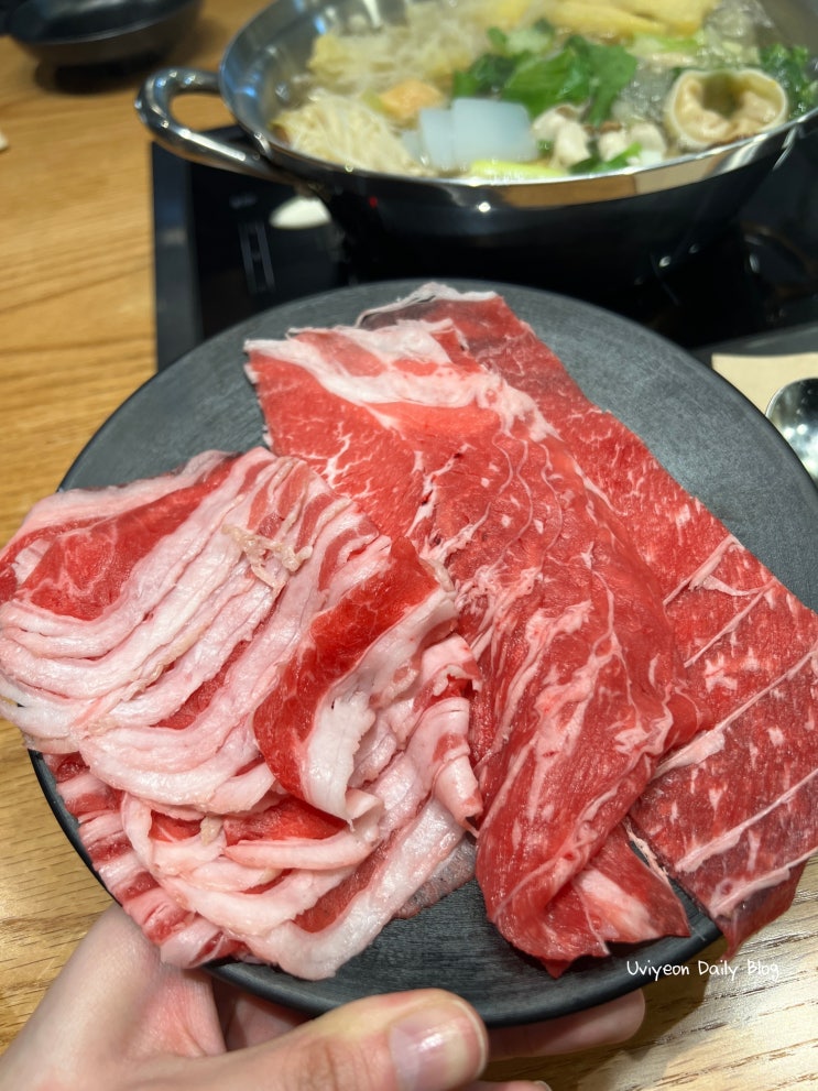  부산괴정맛집 소고기무한리필 로운샤브샤브 뉴코아 괴정점