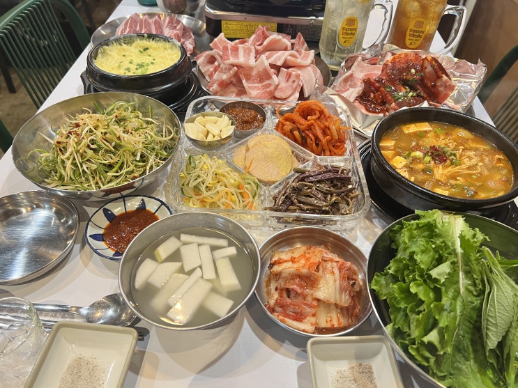  상수역 맛집 라라냉삼 라라음악사 맛난음식에 갬성있는 8090인테리어