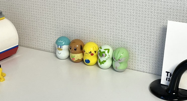  반다이 포켓몬 스핀피즈 랜덤뽑기 피규어 리뷰