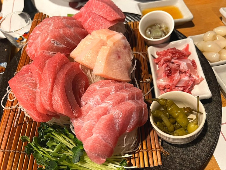  화순초밥맛집 오이시초밥 참치사시미 먹고 왔어요