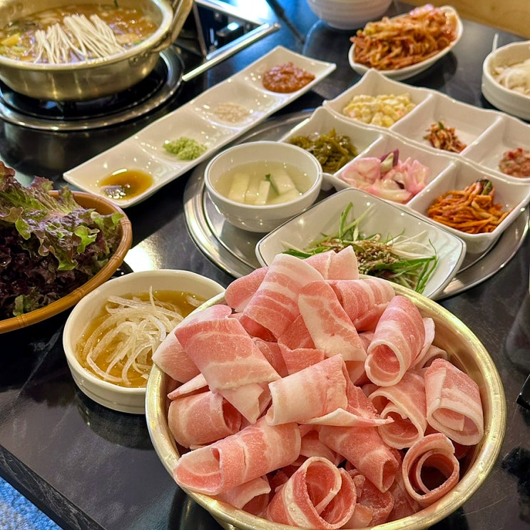 인천 연수동 고기집 연수상회 점심특선 메뉴가 푸짐한 곳