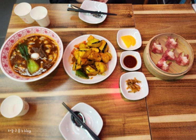 둔산동맛집추천,  원산시도삭면