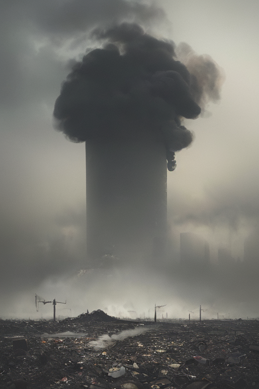 [Ai Greem] 환경 오염 003: 환경 오염 문제 중 대기 오염 관련 무료 썸네일 이미지, 환경 파괴 문제 무료 이미지