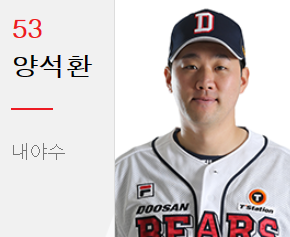 <b>두산 양석환</b> 선수 FA 계약 완료