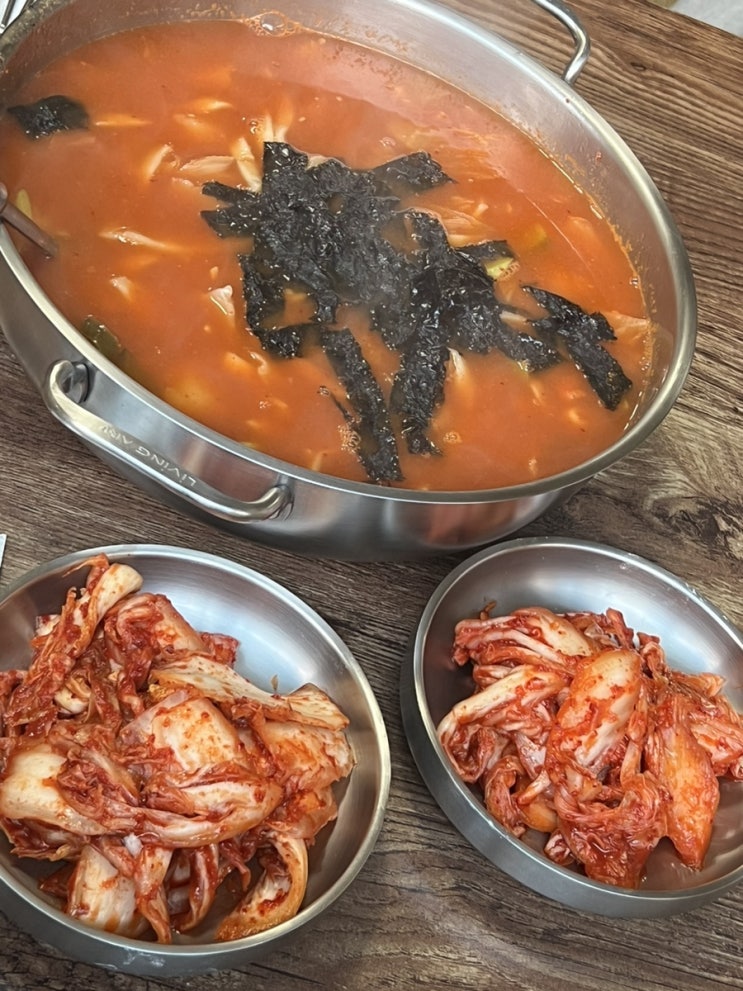 천안 밀방아 손칼국수 봉명동 맛집