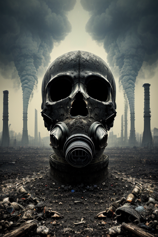 [Ai Greem] 환경 오염 001: 대기 오염, 대기 오염 문제, 환경 문제, 환경 오염 문제, 스모크, 연기, 화석 연료 사용 문제, 상업적 사용 가능