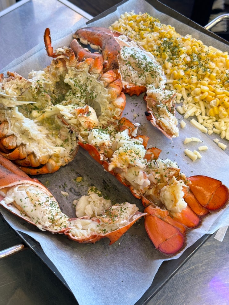  을왕리 횟집 불타는조개구이 핫플 맛집 랍스타와 조개구이가 맛있는 인천 애견동반식당