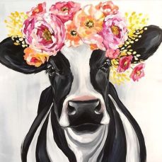  얼룩송아지(A spotted calf)
