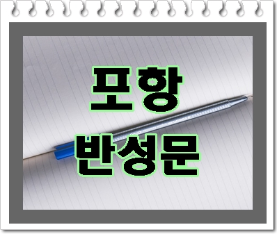  포항 반성문 행정사 음주운전 구제 사건에 대해 써야 한다면