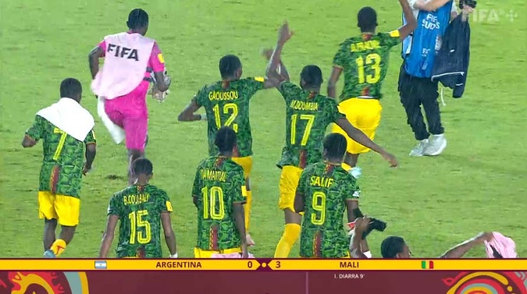  2023 FIFA U-17 월드컵 3·4위전 아르헨티나 vs 말리