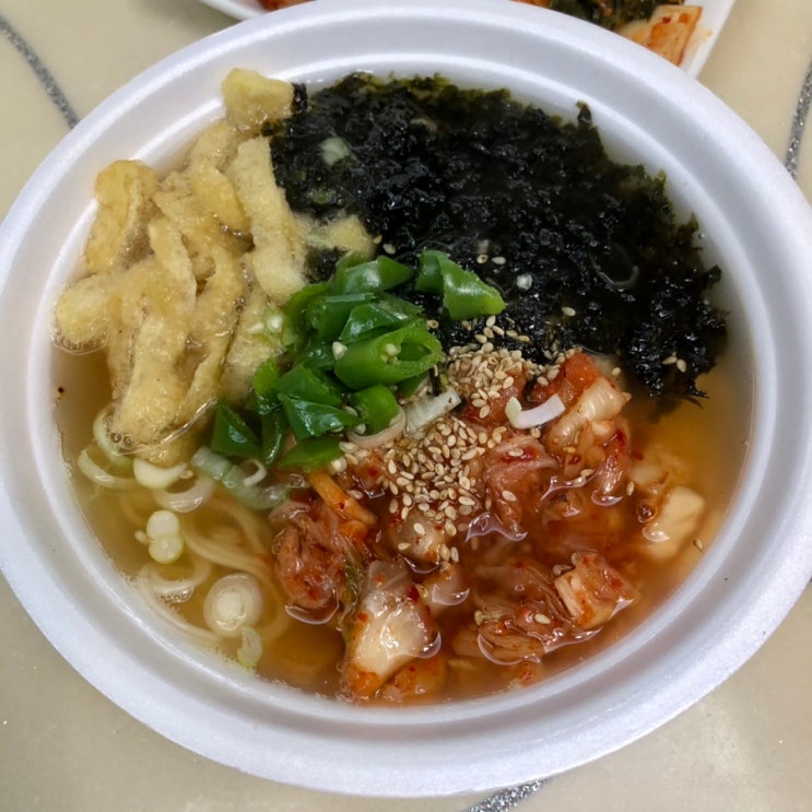  송도 잔치국수 맛집 웰카운티 금요일 장 명가묵국수 존맛탱