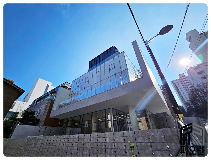  강남청담동사옥임대 - 청담공원앞 쾌적환경, 최고급수입자제, 유명건축사설계, 주차6대+@, 프리미엄빌딩.