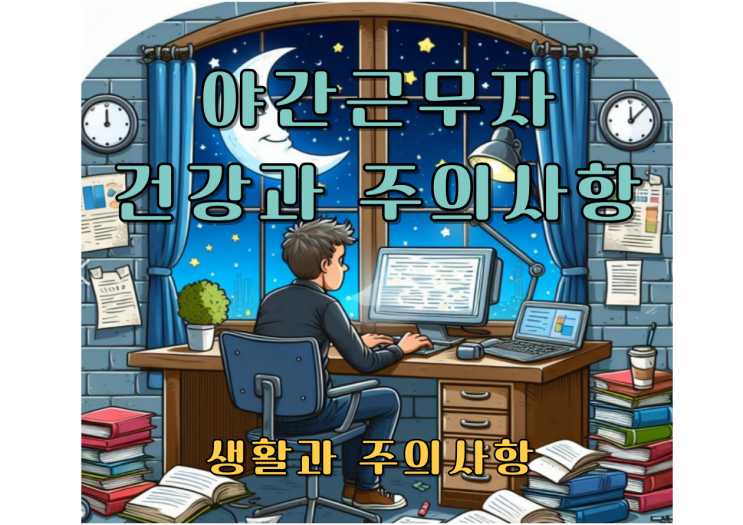  야간근무 건강과 주의사항 (잘 자는법, 식단, 커피)