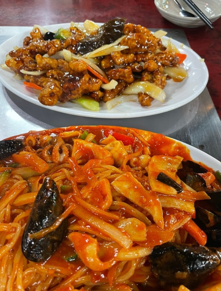  서울역 근처 볶음짬뽕/탕수육 맛집 태향 내돈내산 후기