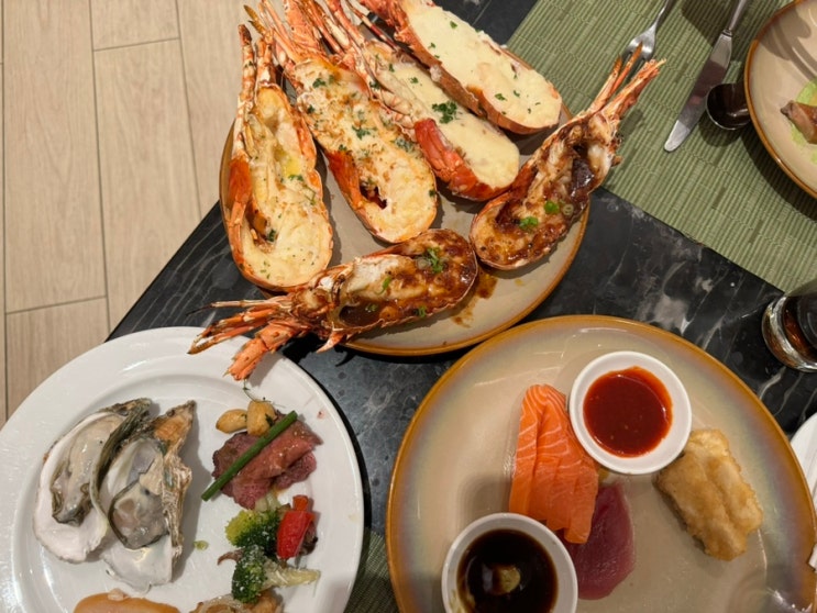  베트남 호치민여행 씨푸드뷔페 [롯데호텔 더캔버스] 랍스타 무한리필 맛집 내돈내산 꿀팁 후기